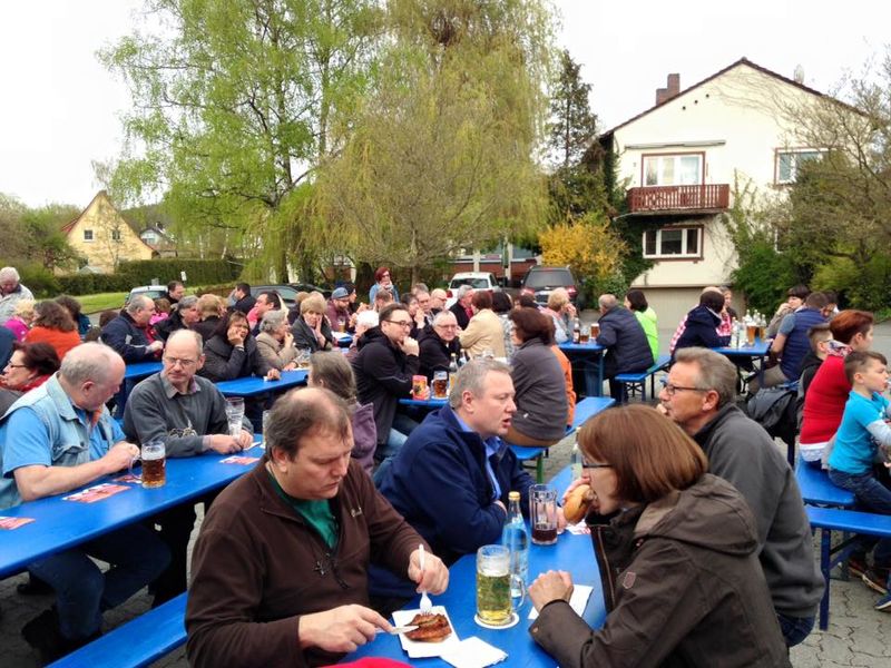 Maibaum Aufstellen 2016